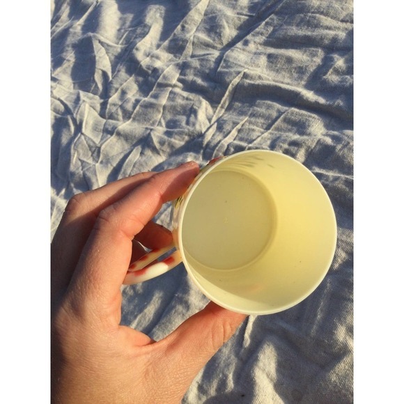 Vintage sterling house plastic cup Christmas tree candy cane elf 1985 - Picture 9 of 10